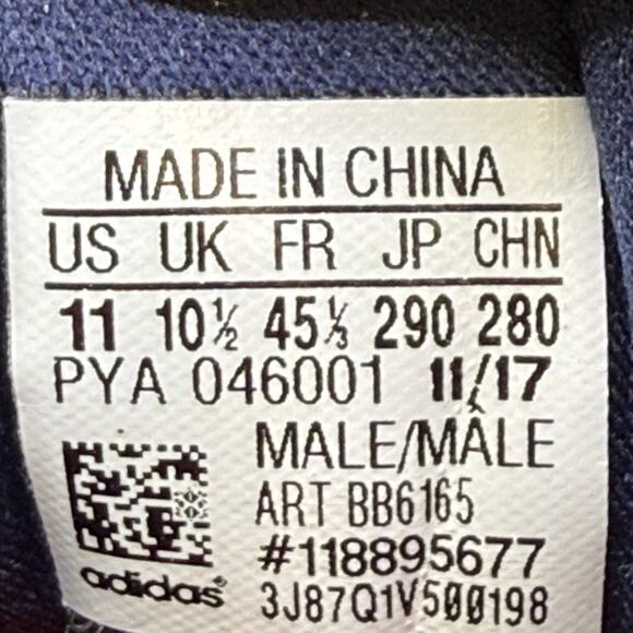 Adidas Men's UltraBoost 4.0 Navy Multi-Color Running Shoes Size 11 - Picture 10 of 10